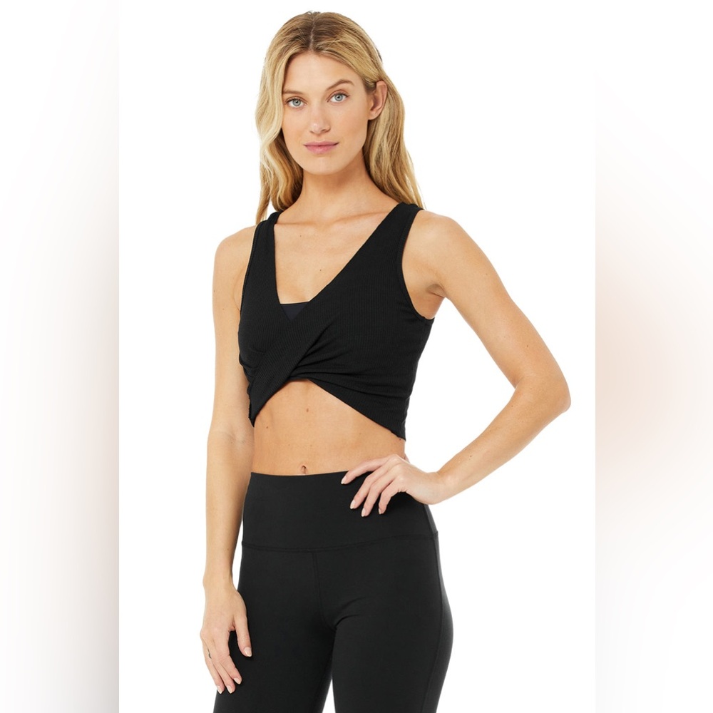 Alo Yoga: Swirl Tank Top